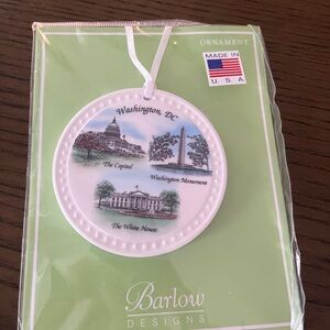 Washington DC Ornament by Barlow Designs